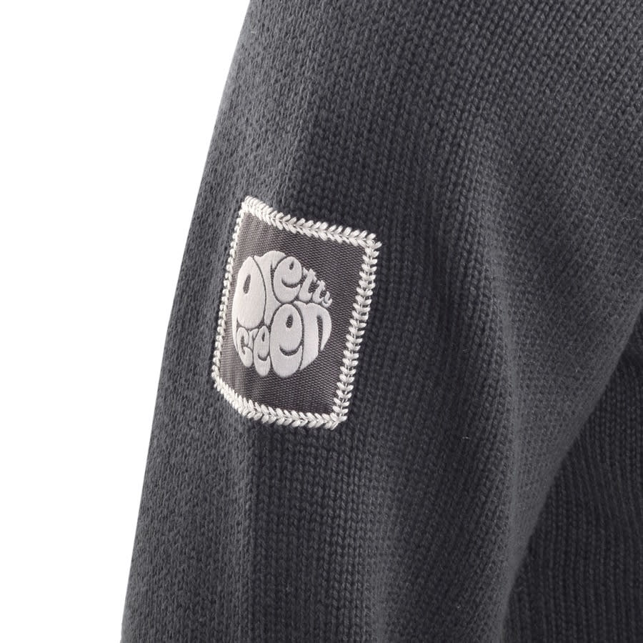 Alternative Image for ProductPretty Green Crew Neck Knit Jumper Grey3